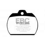 Stabdžių kaladėlės EBC "Ultimax" DP184