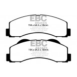 Stabdžių kaladėlės EBC "Ultimax" DP1855