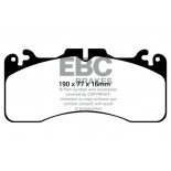 Stabdžių kaladėlės EBC "Ultimax" DP1867