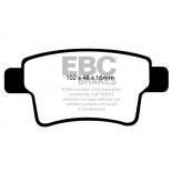 Stabdžių kaladėlės EBC "Ultimax" DP1961