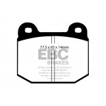 Stabdžių kaladėlės EBC "Ultimax" DP197/2