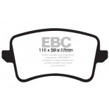 Stabdžių kaladėlės EBC "Ultimax" DP1988