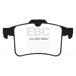 Stabdžių kaladėlės EBC "Greenstuff" DP22059
