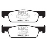 Stabdžių kaladėlės EBC "Greenstuff" DP22146