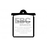 Stabdžių kaladėlės EBC "Ultimax" DP244
