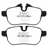 Stabdžių kaladėlės EBC "Redstuff" DP32046C