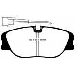 Stabdžių kaladėlės EBC "Redstuff" DP3733C