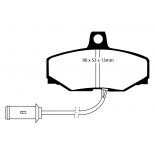 Stabdžių kaladėlės EBC "Redstuff" DP3757C