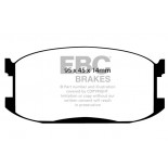 Stabdžių kaladėlės EBC "Ultimax" DP387
