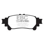 Stabdžių kaladėlės EBC "Yellowstuff" DP41850R