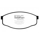 Stabdžių kaladėlės EBC "Ultimax" DP419