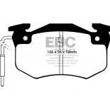 Stabdžių kaladėlės EBC "Ultimax" DP458