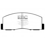Stabdžių kaladėlės EBC "Ultimax" DP461