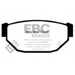 Stabdžių kaladėlės EBC "Ultimax" DP674