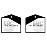 Stabdžių kaladėlės EBC "Ultimax" DP709