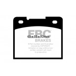 Stabdžių kaladėlės EBC "Ultimax" DP969