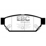Stabdžių kaladėlės EBC "Ultimax" DP986