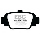 Stabdžių kaladėlės EBC "Ultimax" DP998