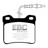 Stabdžių kaladėlės EBC "Vanbrake" DPC1090