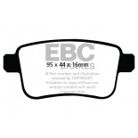 Stabdžių kaladėlės EBC "Ultimax" DPX2034