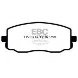 Stabdžių kaladėlės EBC "Ultimax" DPX2050