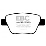 Stabdžių kaladėlės EBC "Ultimax" DPX2075