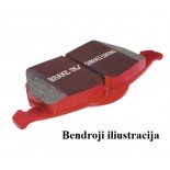 Stabdžių kaladėlės EBC "Redstuff" DP3032C